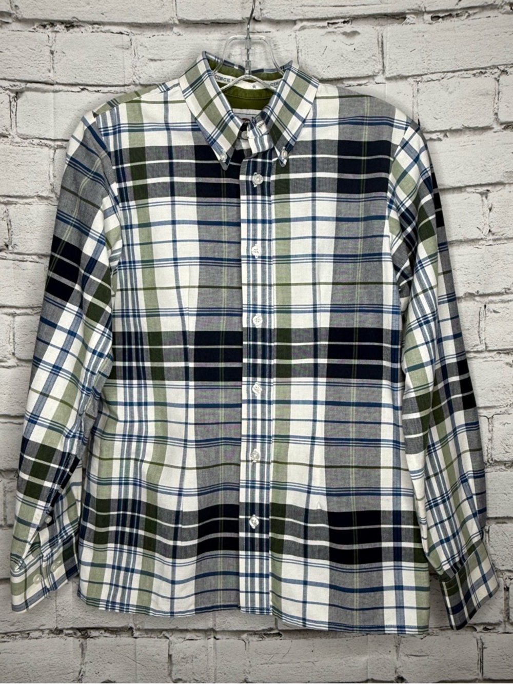 Cinch Womens Long Sleeve Button Down Shirt Size M Plaid Western Cowgirl Rodeo